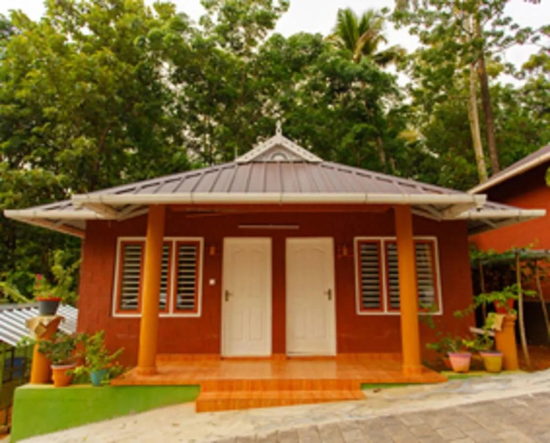 Курортный комплекс Budgies Cottage Thattakad Индия